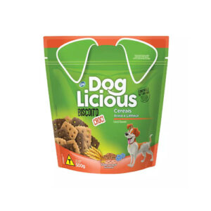 BISCOITO DOG LICIOUS CEREAIS 500G