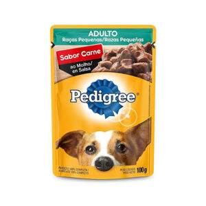 SACHE PEDIGREE ADULTO RACAS PEQ CARNE 100G