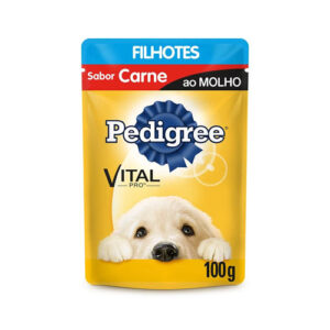 SACHE PEDIGREE FILHOTES CARNE 100G