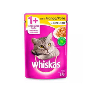 SACHE WHISKAS FRANGO 85G