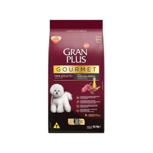 SCR GRAN PLUS CAES  GOURMET MINI AD OVELHA E ARROZ 10,1KG INDIVIDUAL